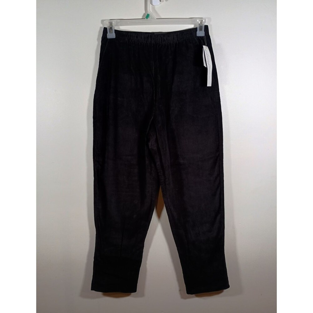 NWT Jeno Neuman Womens Vintage Cotton Corduroy Stretch Tapered Pants Size 10